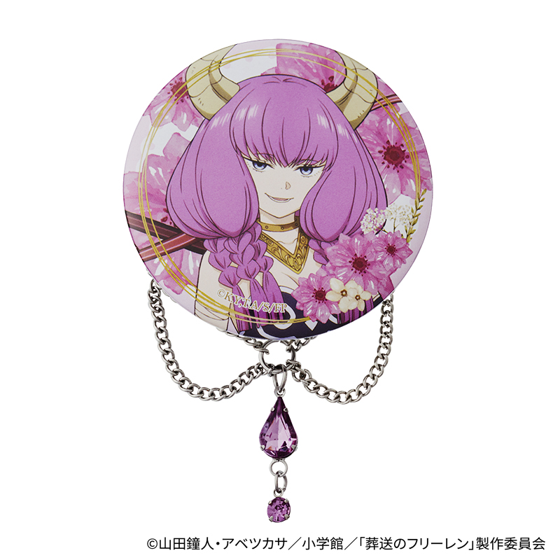 チャーム付き缶バッジ アウラ