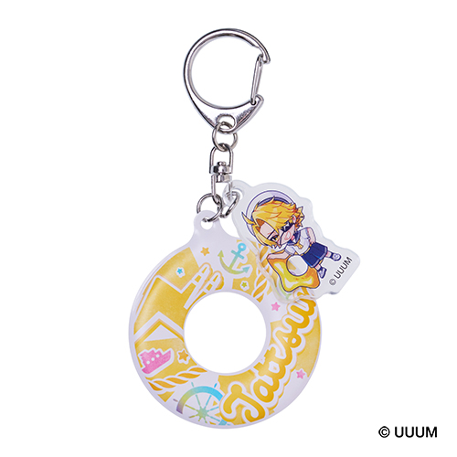 うきわキーホルダー　E-4 たっつん