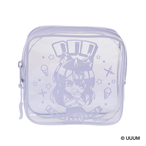 スクエアクリアポーチ　D-5 どぬく