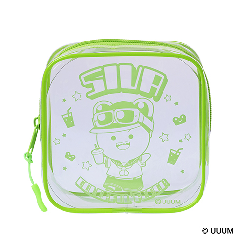 スクエアクリアポーチ　D-11 シヴァ