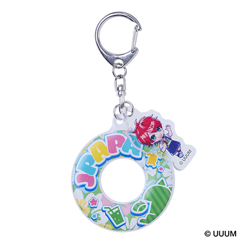 うきわキーホルダー　E-1 じゃぱぱ