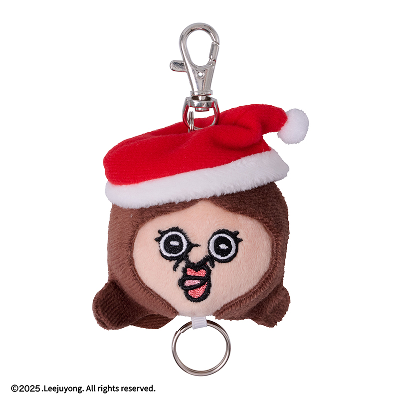 帽子がぬげちゃう!リールキーホルダー　③オクジ