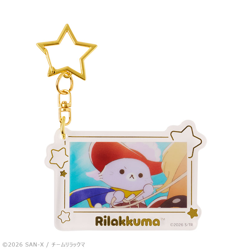 箔押しアクリルキーホルダー(⑥)