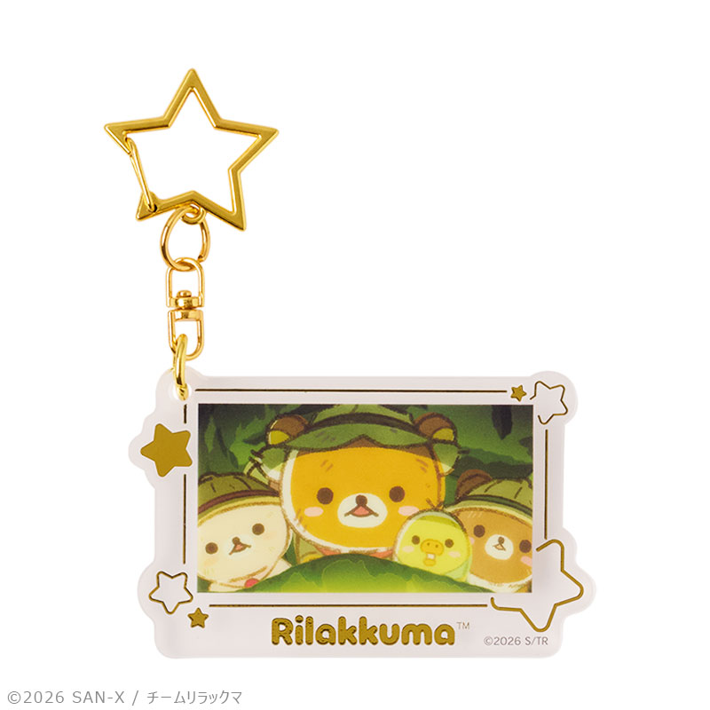箔押しアクリルキーホルダー(⑦)