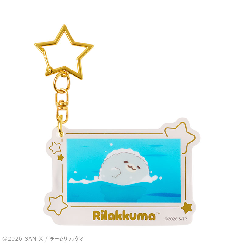 箔押しアクリルキーホルダー(⑧)