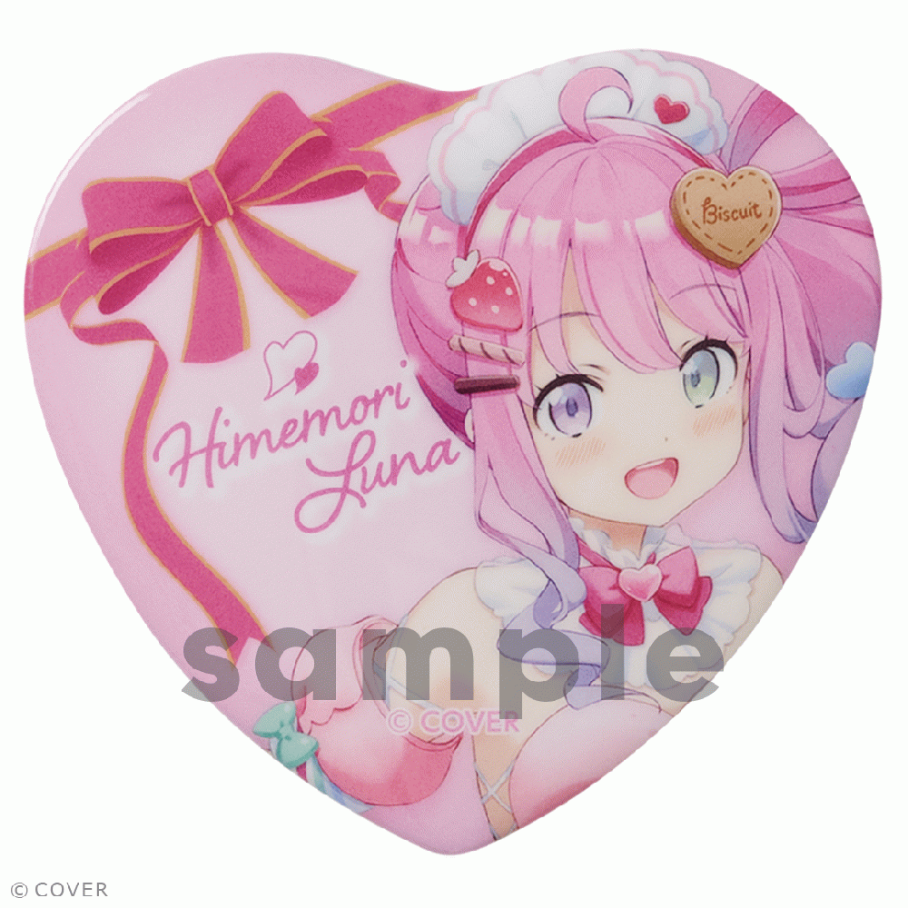 スタンド付缶バッジ(姫森ルーナ)