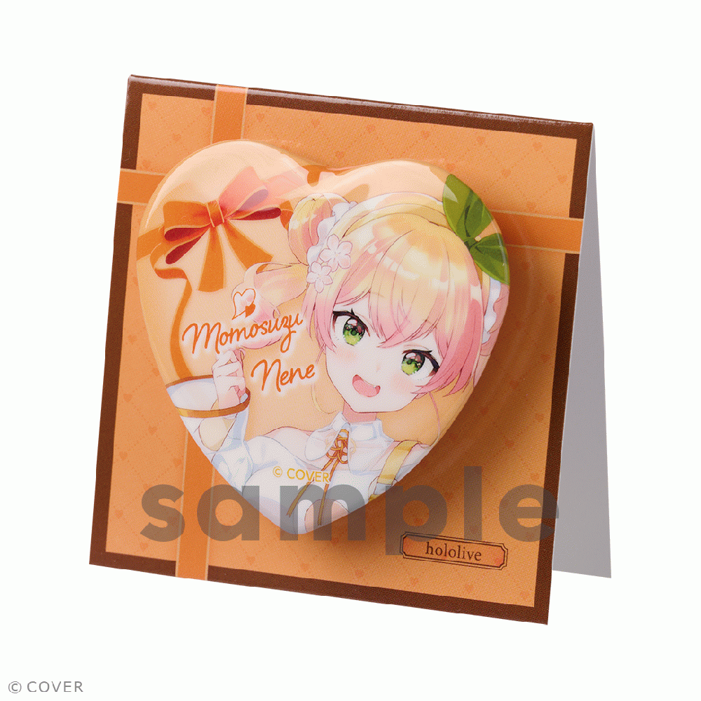 スタンド付缶バッジ(桃鈴ねね)