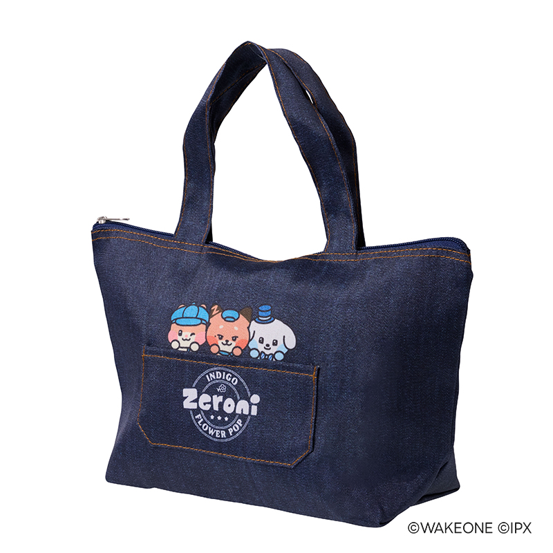 デニム風ランチバッグ①