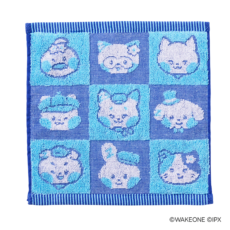 デニム風ハンドタオル①