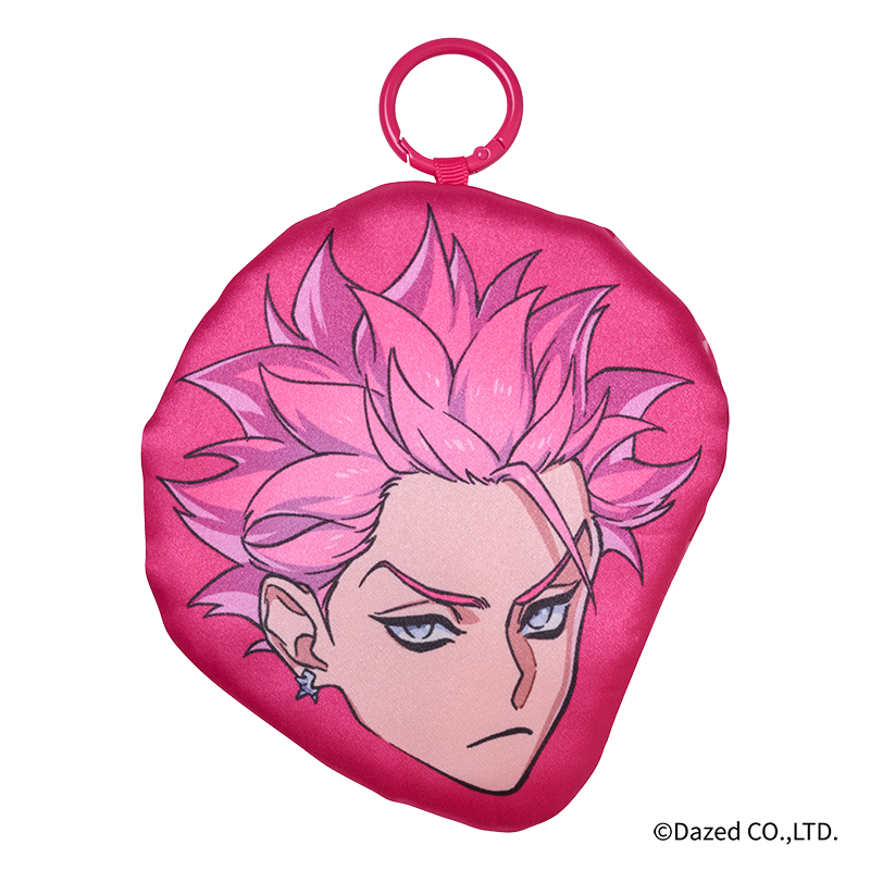 ダイカットクッションポーチ　猿川 慧