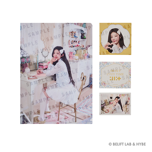ステッカー&A5クリアファイルセット(WONHEE)