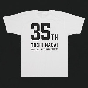 TOSHI NAGAI 35th PROJECTS Tシャツ(白)