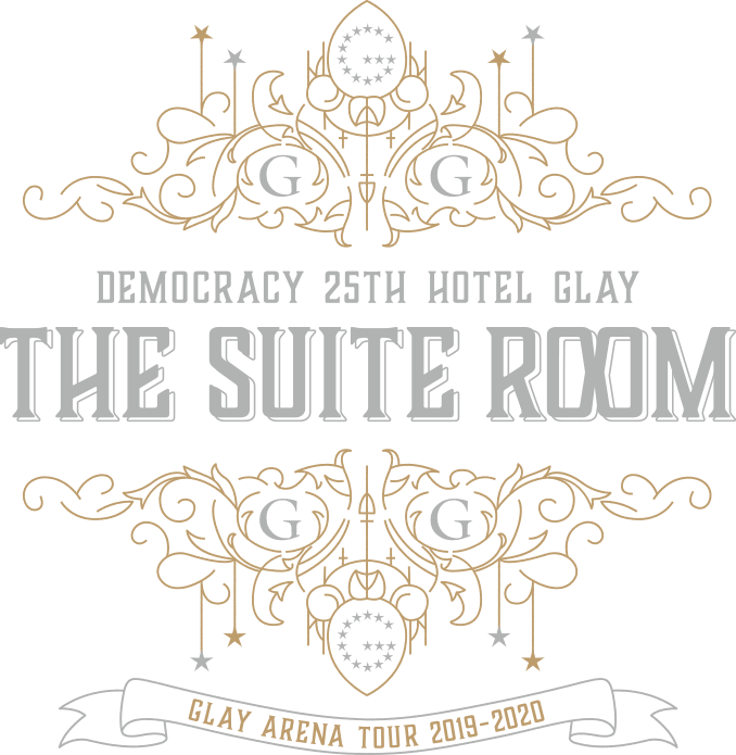 GLAY ARENA TOUR 2019-2020 DEMOCRACY 25TH HOTEL GLAY THE SUITE ROOM official GOODS