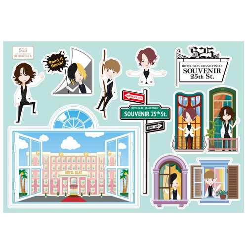 HOTEL GLAY GRAND FINALE SOUVENIR 25th St. OFFICIAL GOODS | G-DIRECT