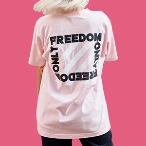 JIROプロデュース FREEDOM ONLY Tシャツ