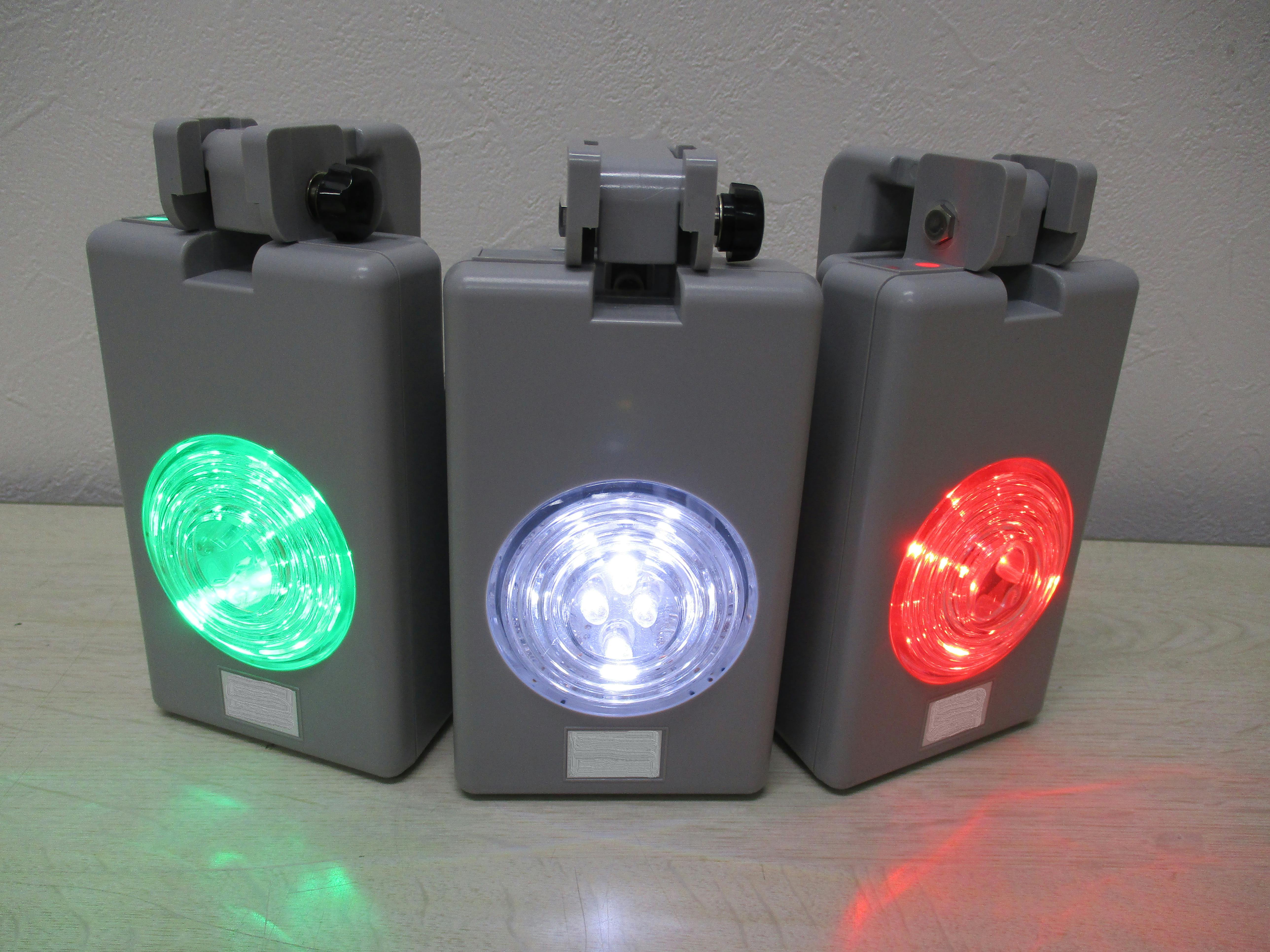 単３電池2本で稼働LED 合図灯　合図燈　鉄道