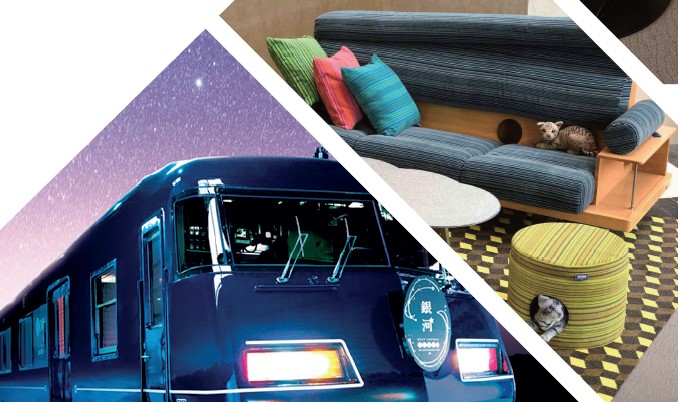 WEST EXPRESS 銀河」オマージュ家具 - JRW Innovation platform